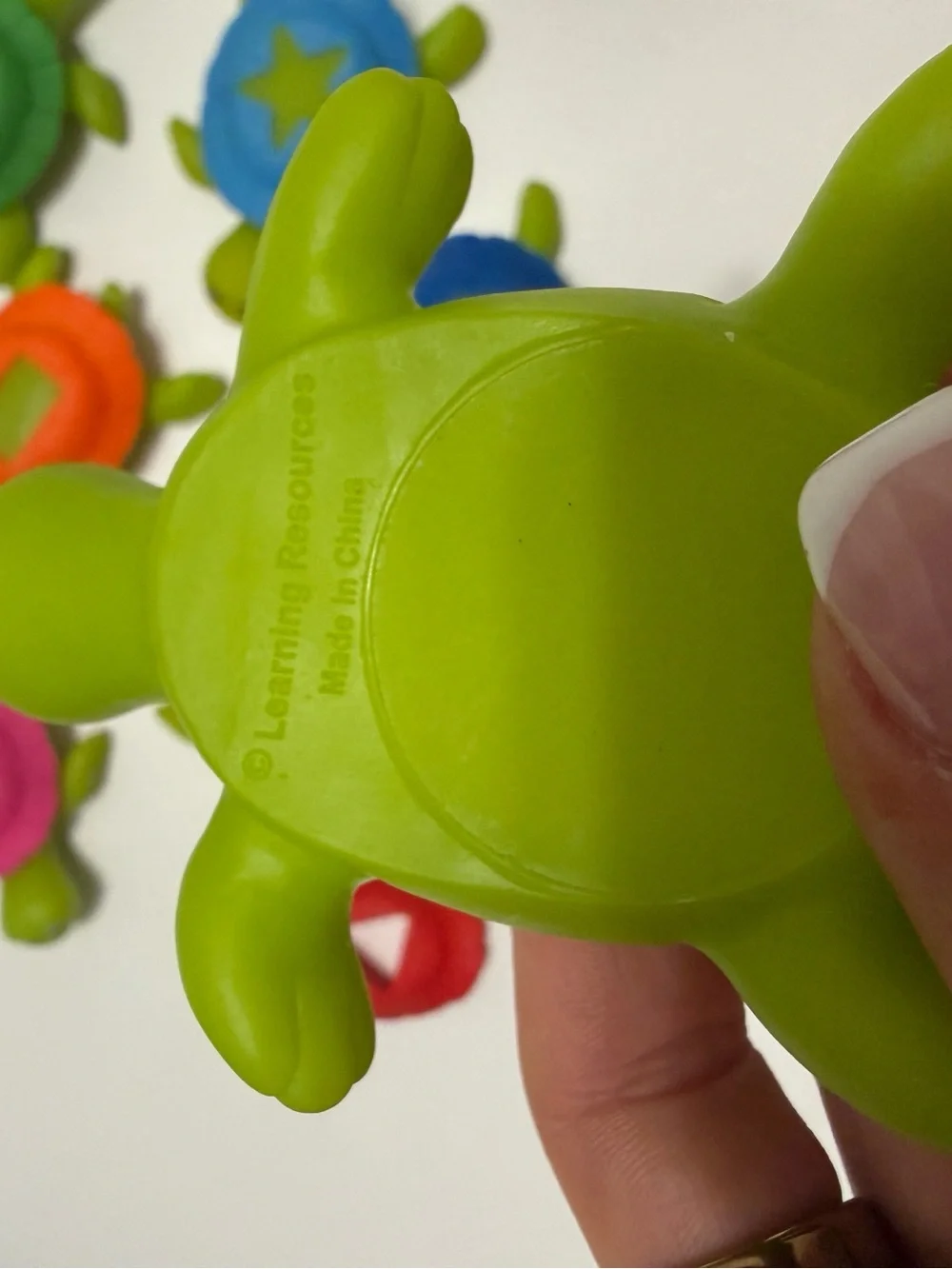 Turtle Shape Sorting Learning Toys - Multicolor
